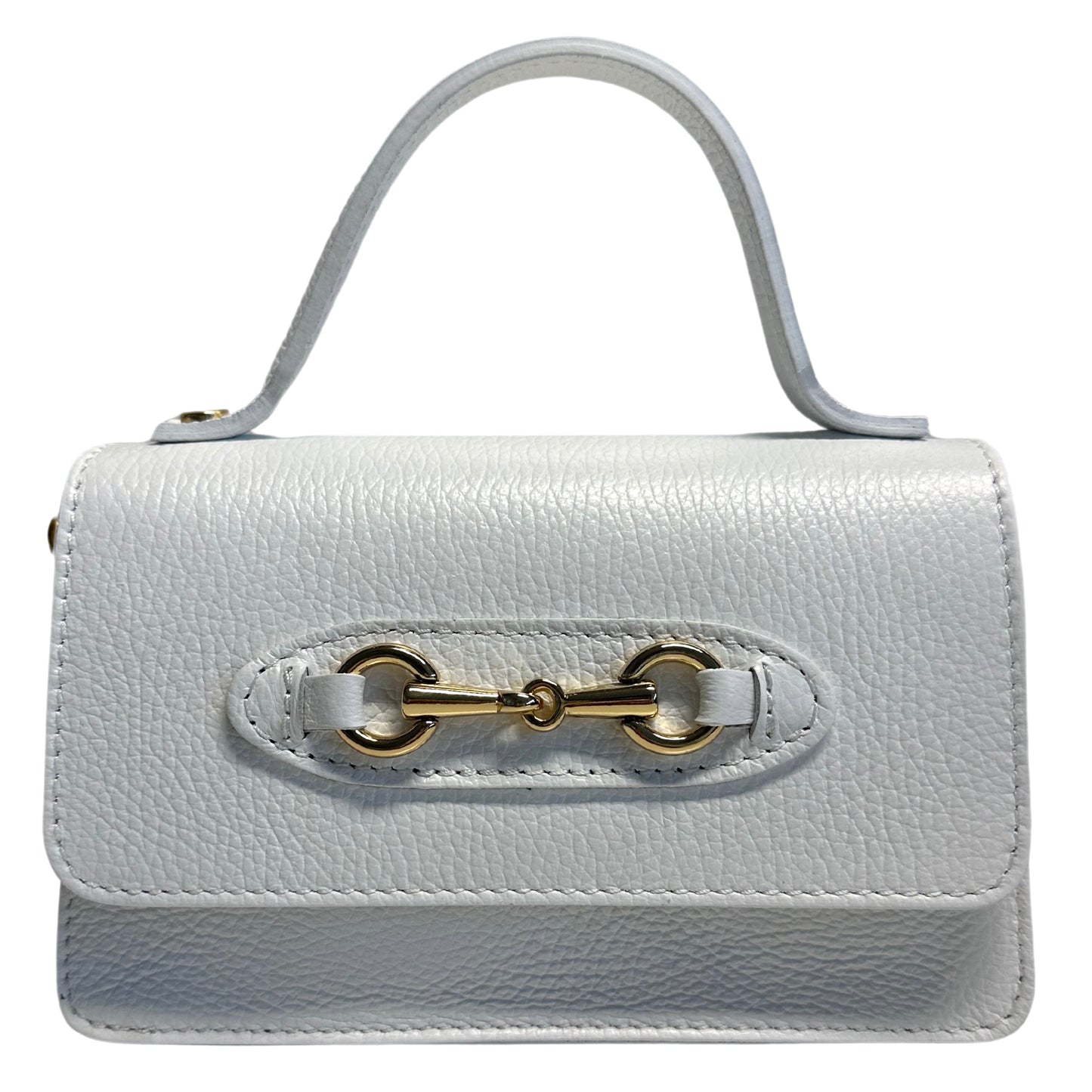 Modarno Borsetta a tracolla fantasia Morsetto metallico Horsebit 20x7x12 cm