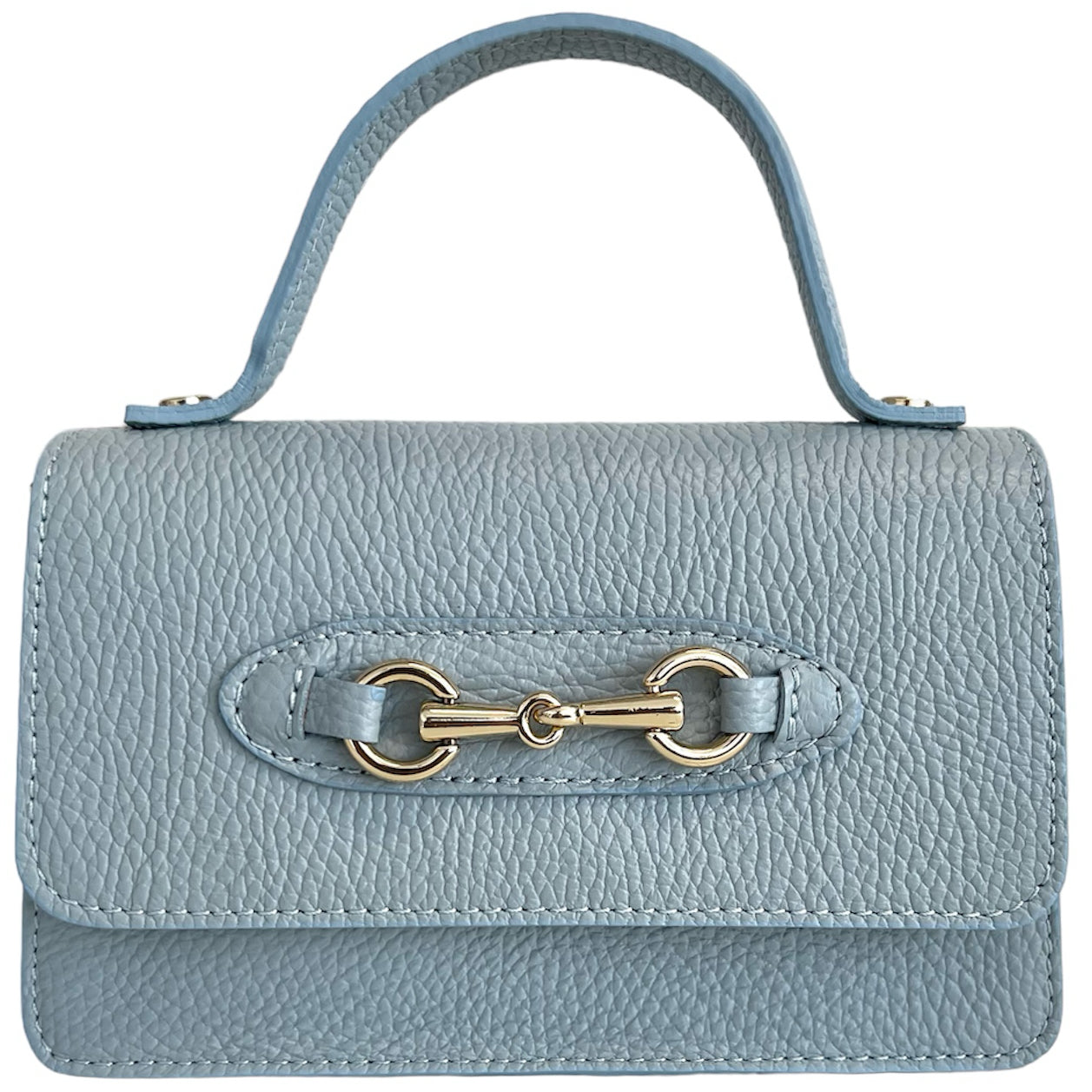 Modarno Borsetta a tracolla fantasia Morsetto metallico Horsebit 20x7x12 cm