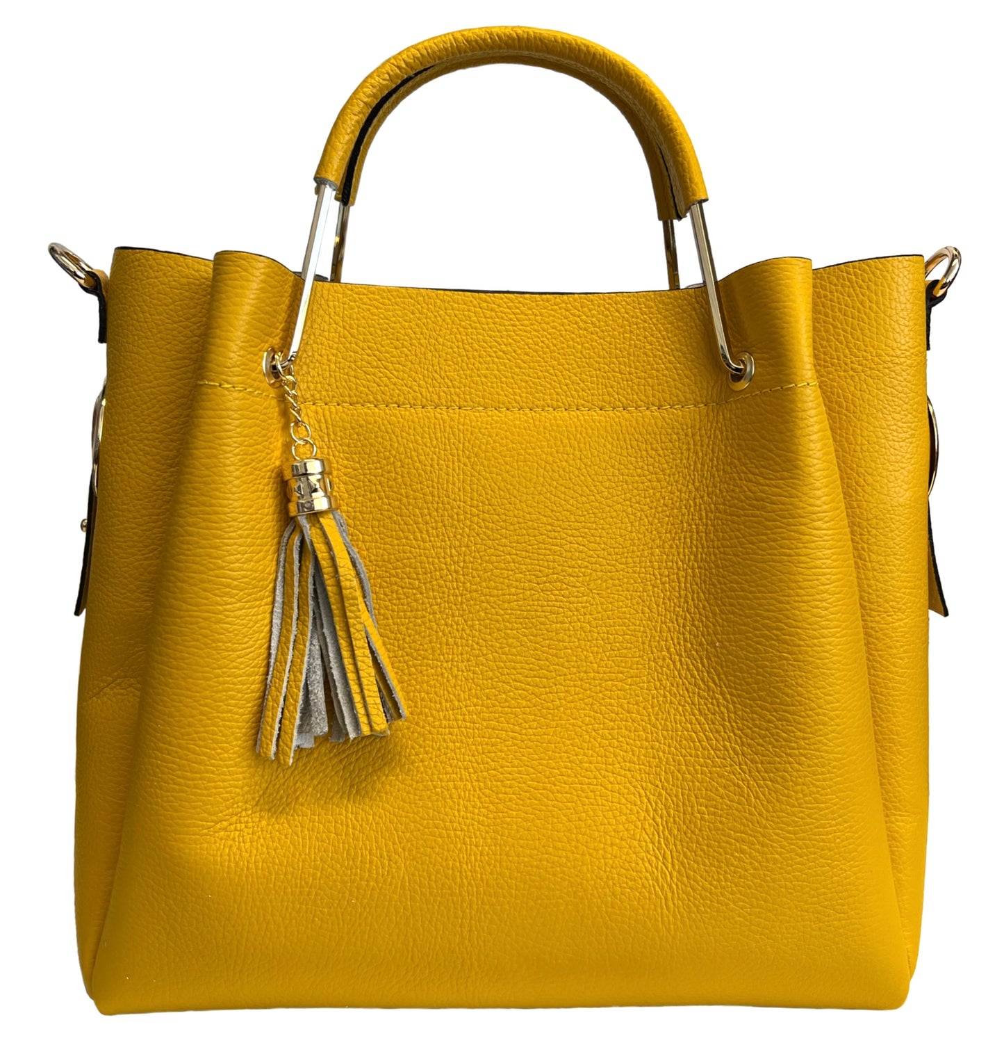 Modarno Bucket Bag für Damen aus echtem Leder + Innentasche Modell Fiona