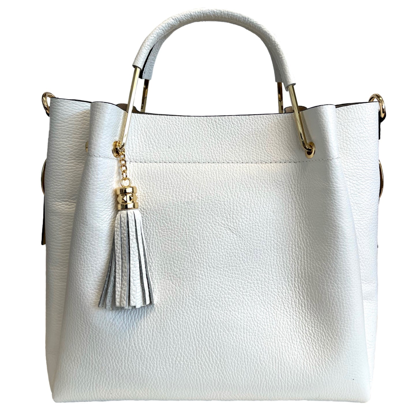 Modarno Bucket Bag für Damen aus echtem Leder + Innentasche Modell Fiona