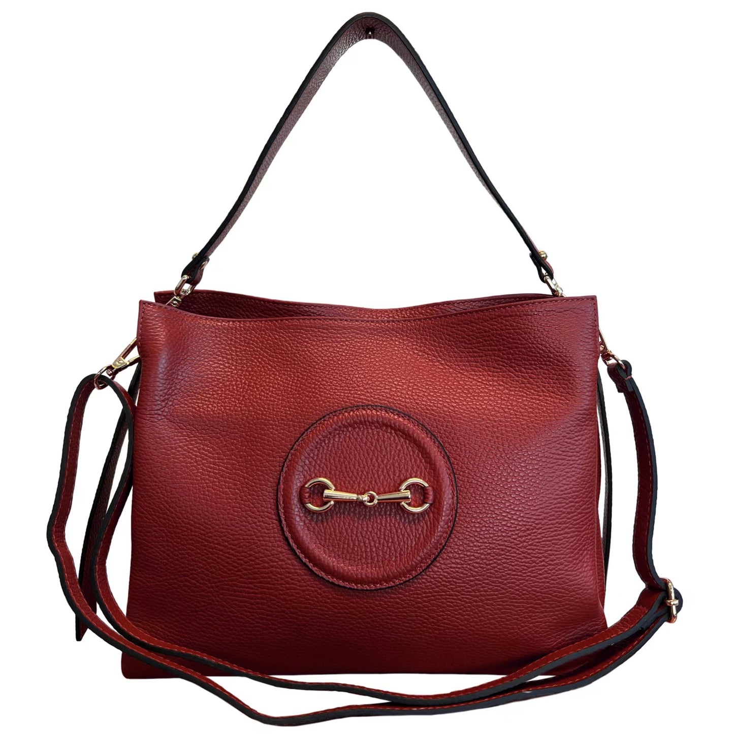 Modarno Borsa donna a tracolla/mano stile Morsetto metallico