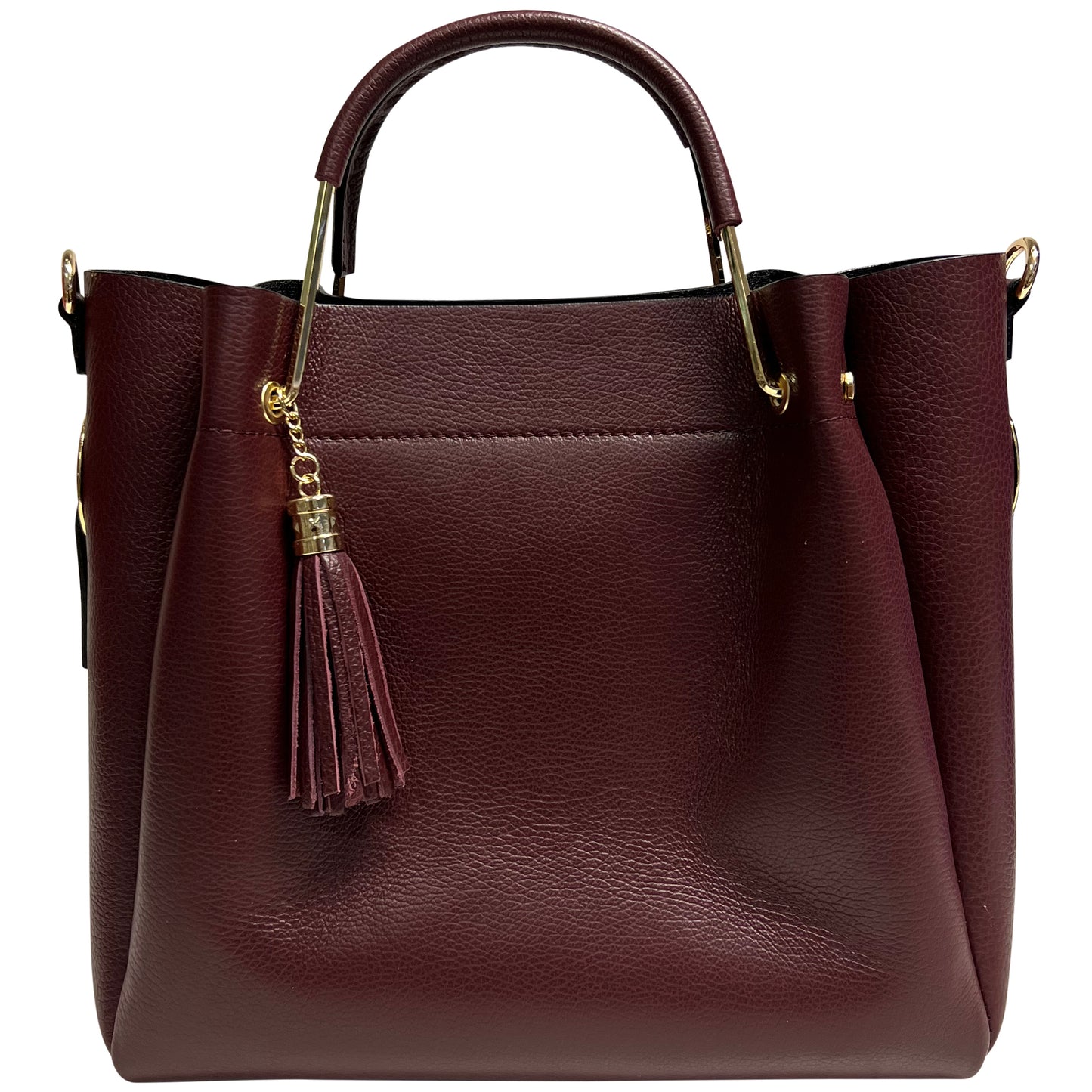 Modarno Bucket Bag für Damen aus echtem Leder + Innentasche Modell Fiona