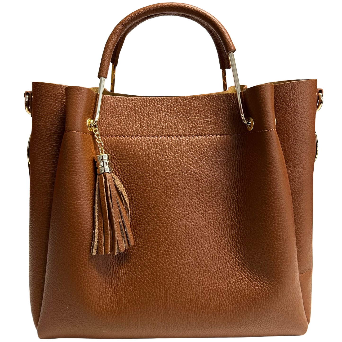 Modarno Bucket Bag für Damen aus echtem Leder + Innentasche Modell Fiona