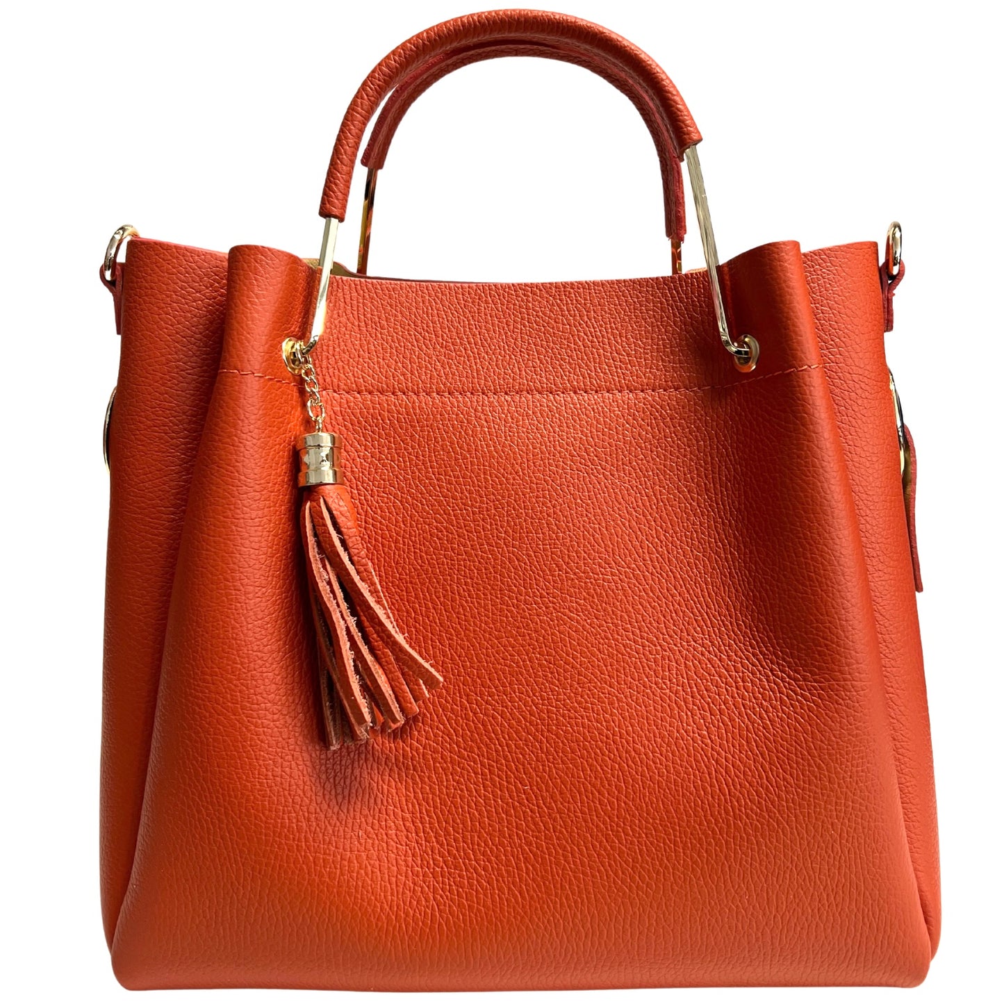 Modarno Bucket Bag für Damen aus echtem Leder + Innentasche Modell Fiona