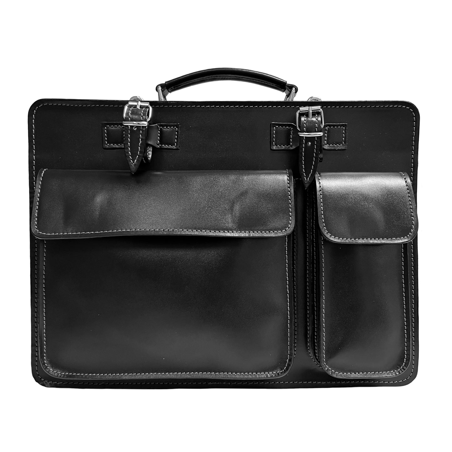 Modarno Leder Aktentasche Herren, Ledertasche, Anwaltstasche, Weihnachtsgeschenk für Ihn, Businesstasche, Made in Italy, Schultertasche