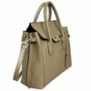 Modarno  Borsa a mano in vera pelle Saffiano Versione Grande 35x12x31 cm