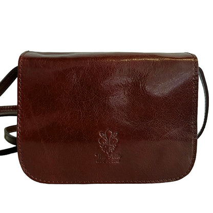 Modarno Shoulder Bag in Vegetable Tanned Leather 20 x 7 x 15 cm