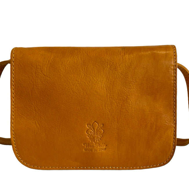 Modarno Shoulder Bag in Vegetable Tanned Leather 20 x 7 x 15 cm