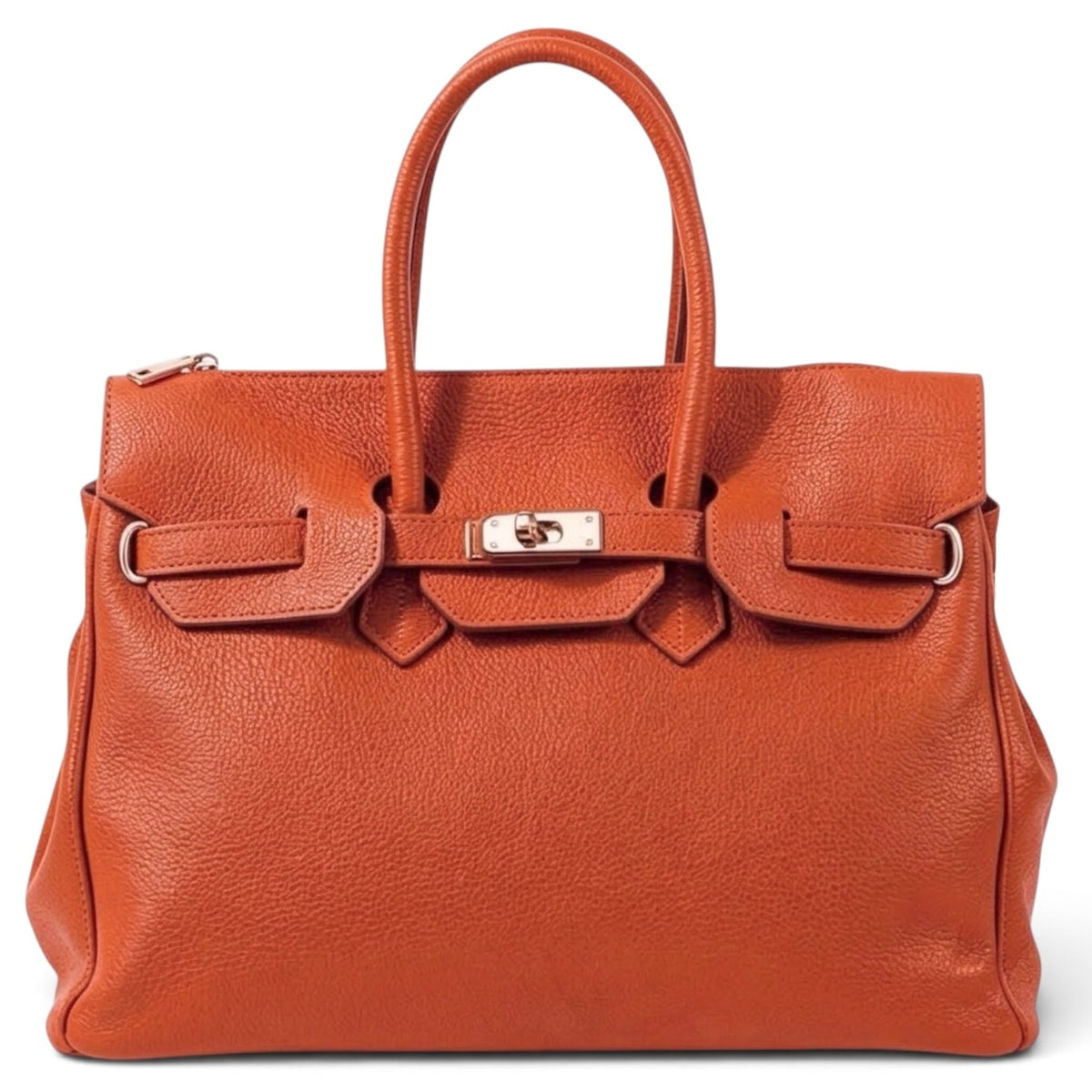 Modarno Borsa Birk a Mano in vera Pelle 40x17x28 cm
