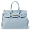 Modarno Borsa Birk a Mano in vera Pelle 40x17x28 cm
