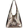 Modarno Borsa a tracolla da donna in pelle scamosciata laminato 34x17x59 cm