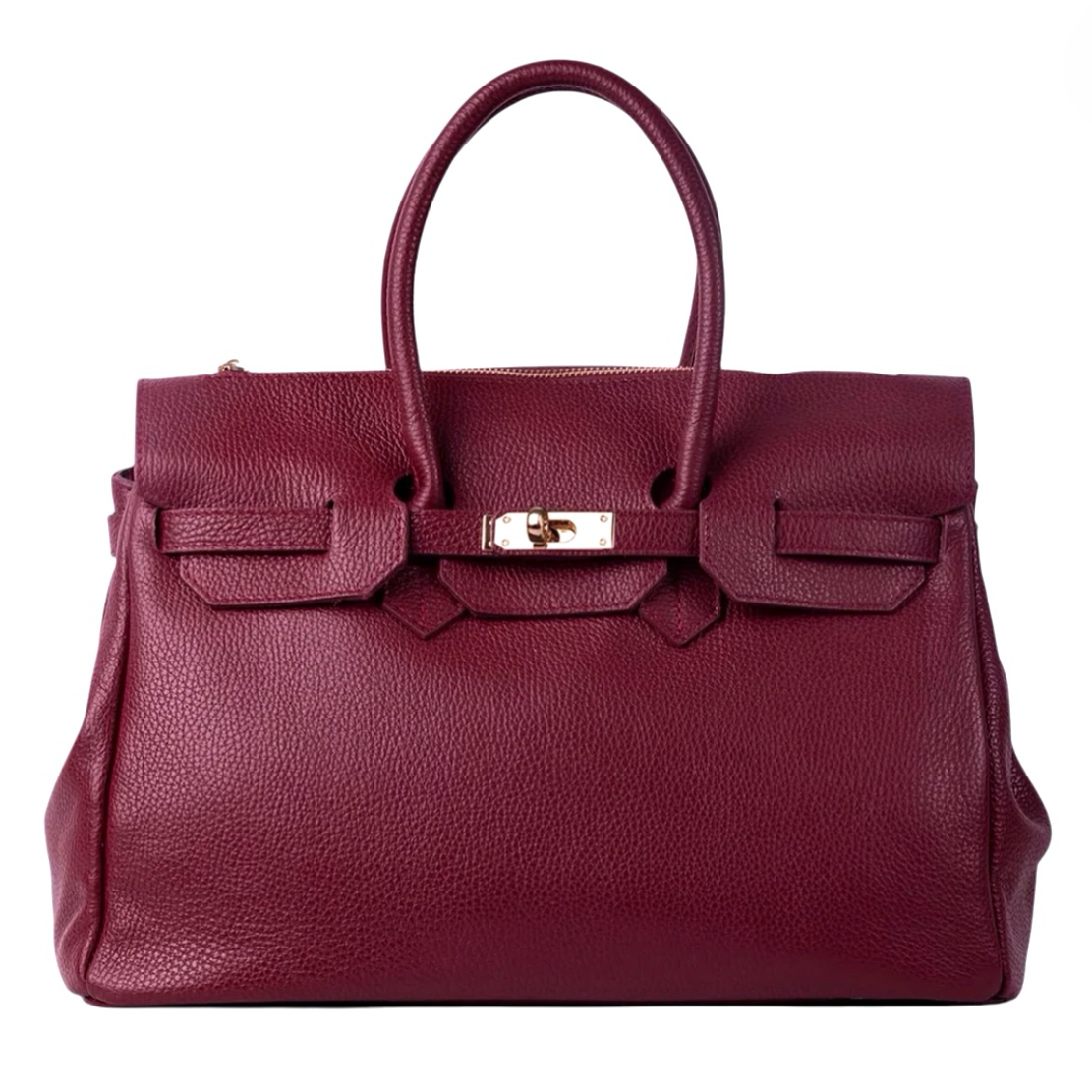 Modarno Borsa Birk a Mano in vera Pelle 40x17x28 cm