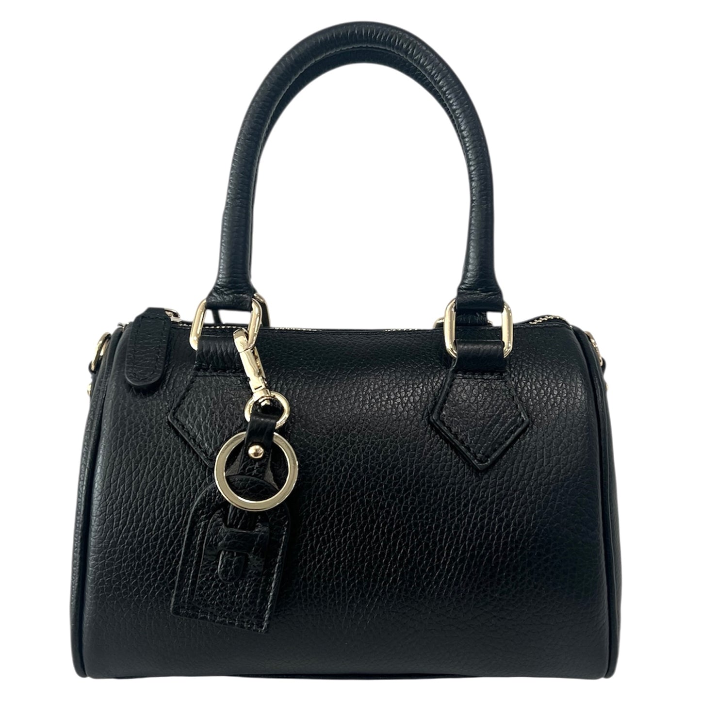 Modarno Borsetta donna bauletto Marra vera pelle 23x13x17 cm