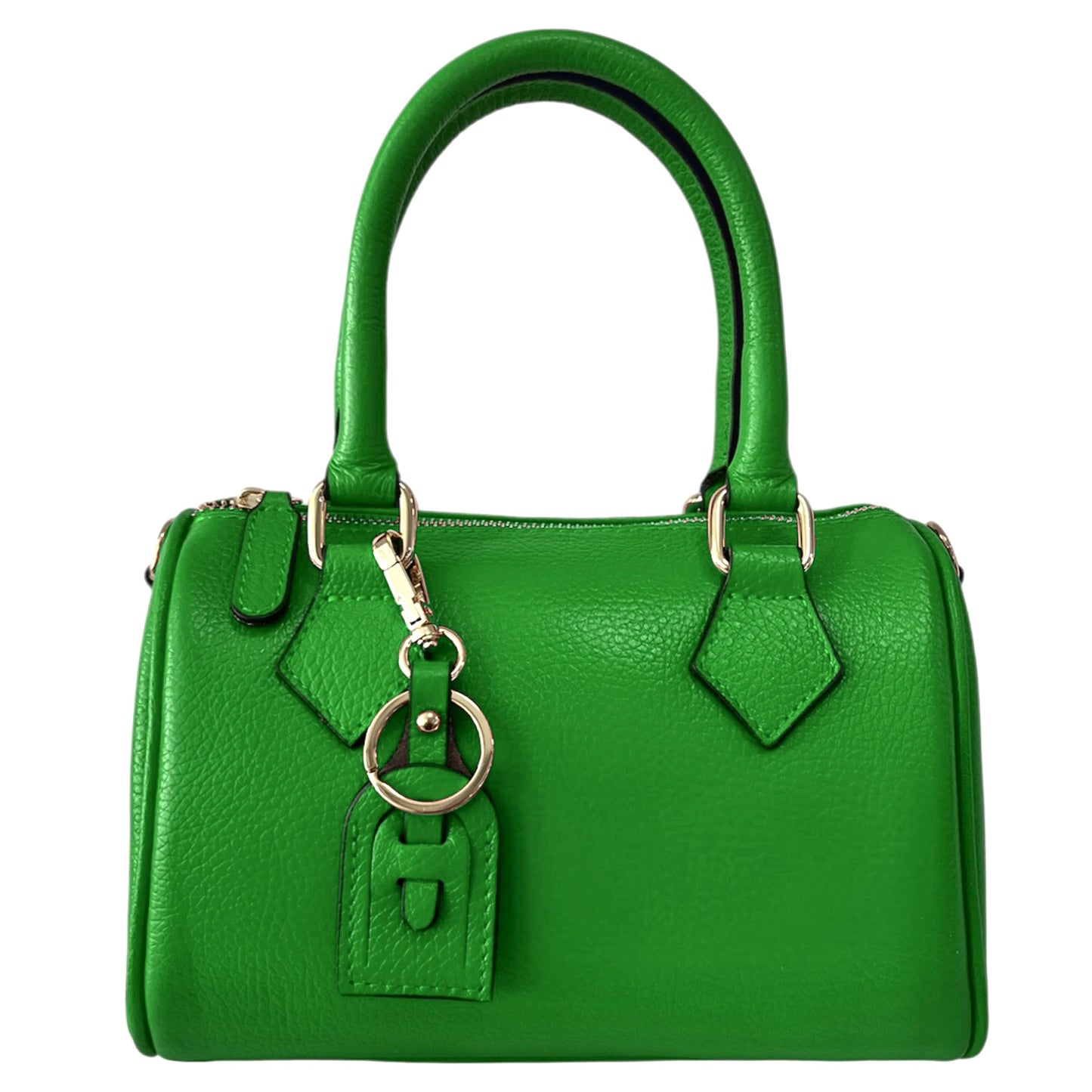 Modarno Borsetta donna bauletto Marra vera pelle 23x13x17 cm