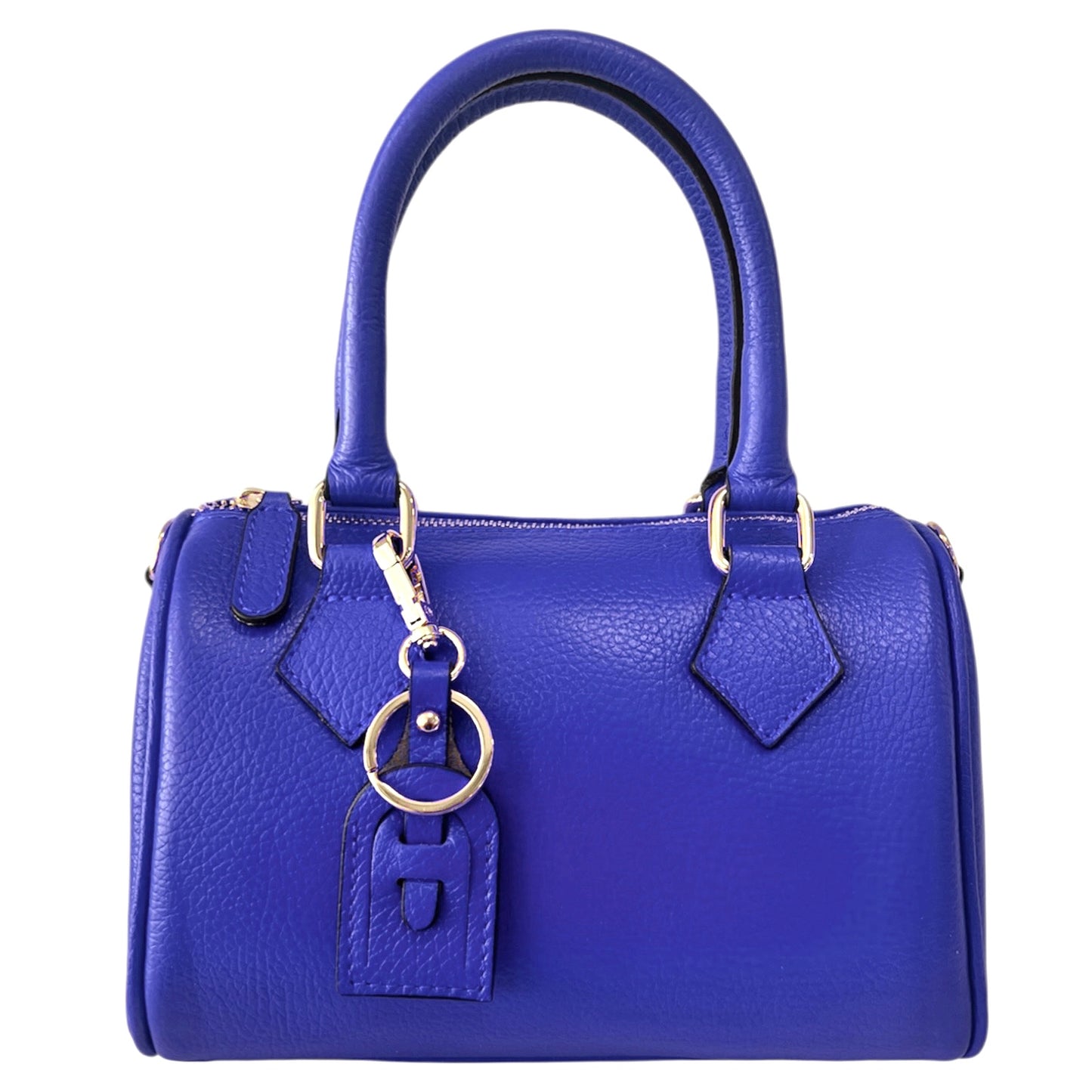 Modarno Borsetta donna bauletto Marra vera pelle 23x13x17 cm