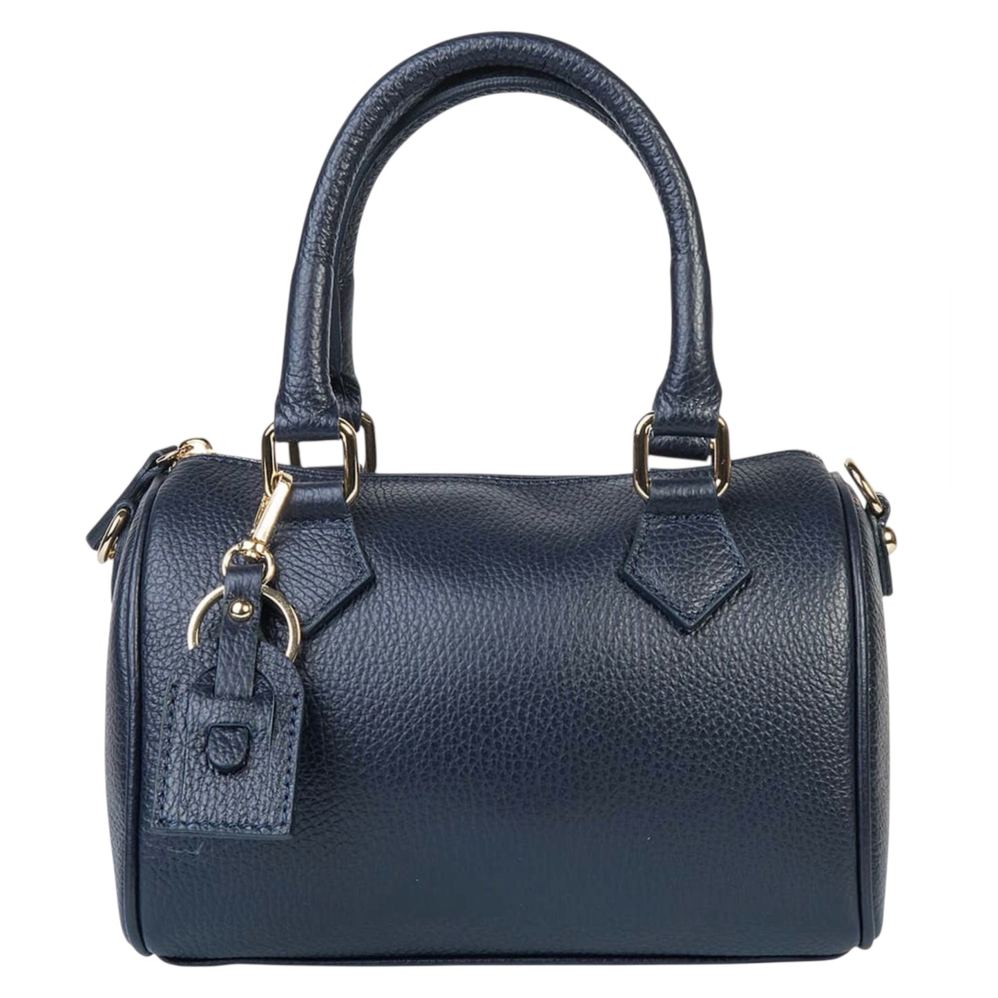 Modarno Borsetta donna bauletto Marra vera pelle 23x13x17 cm