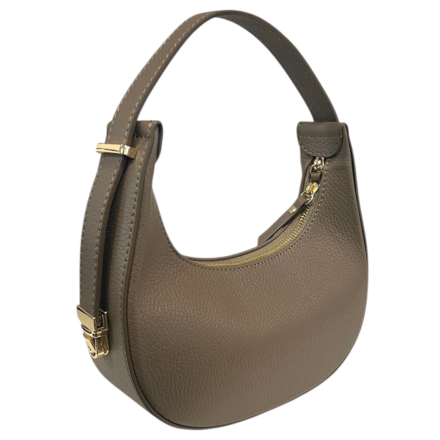 Modarno Borsetta Moon vera pelle con manico regolabile in lunghezza 23x7x12 cm