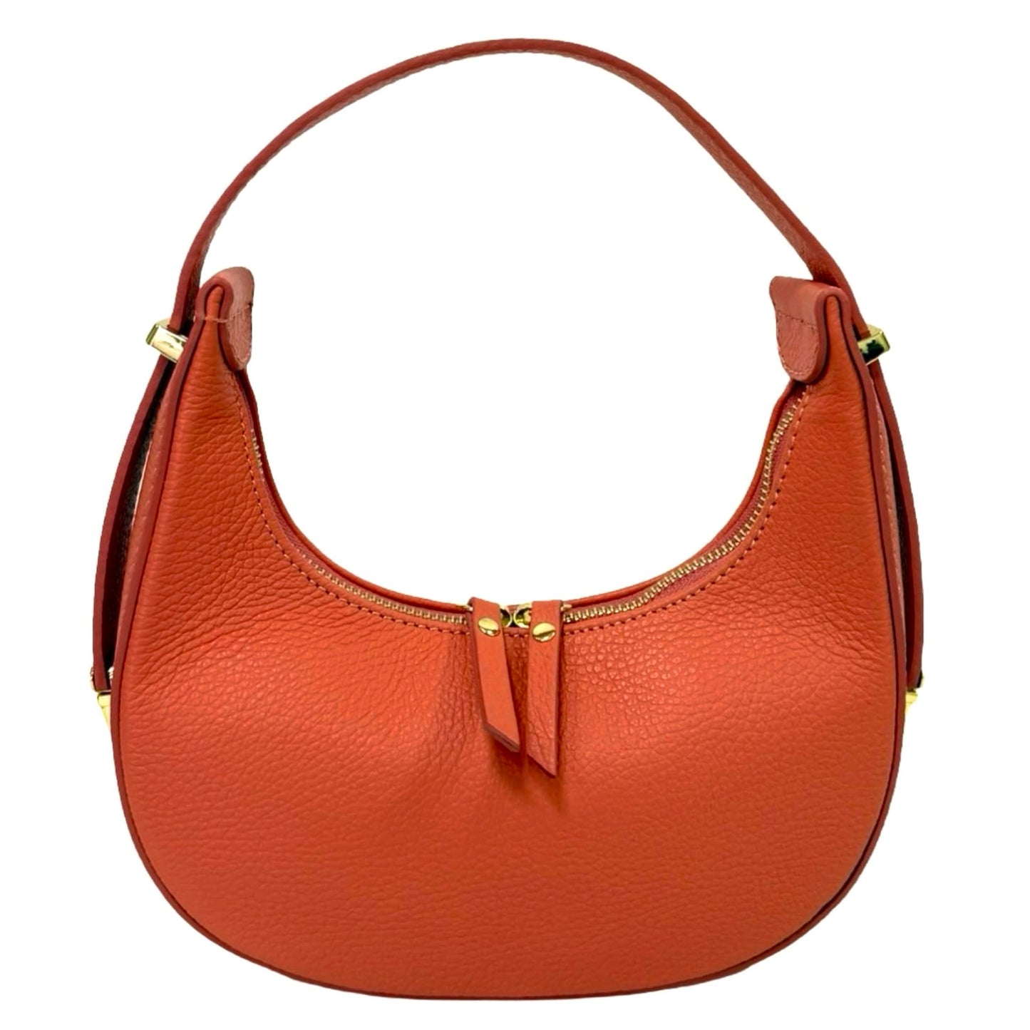 Modarno Borsetta Moon vera pelle con manico regolabile in lunghezza 23x7x12 cm