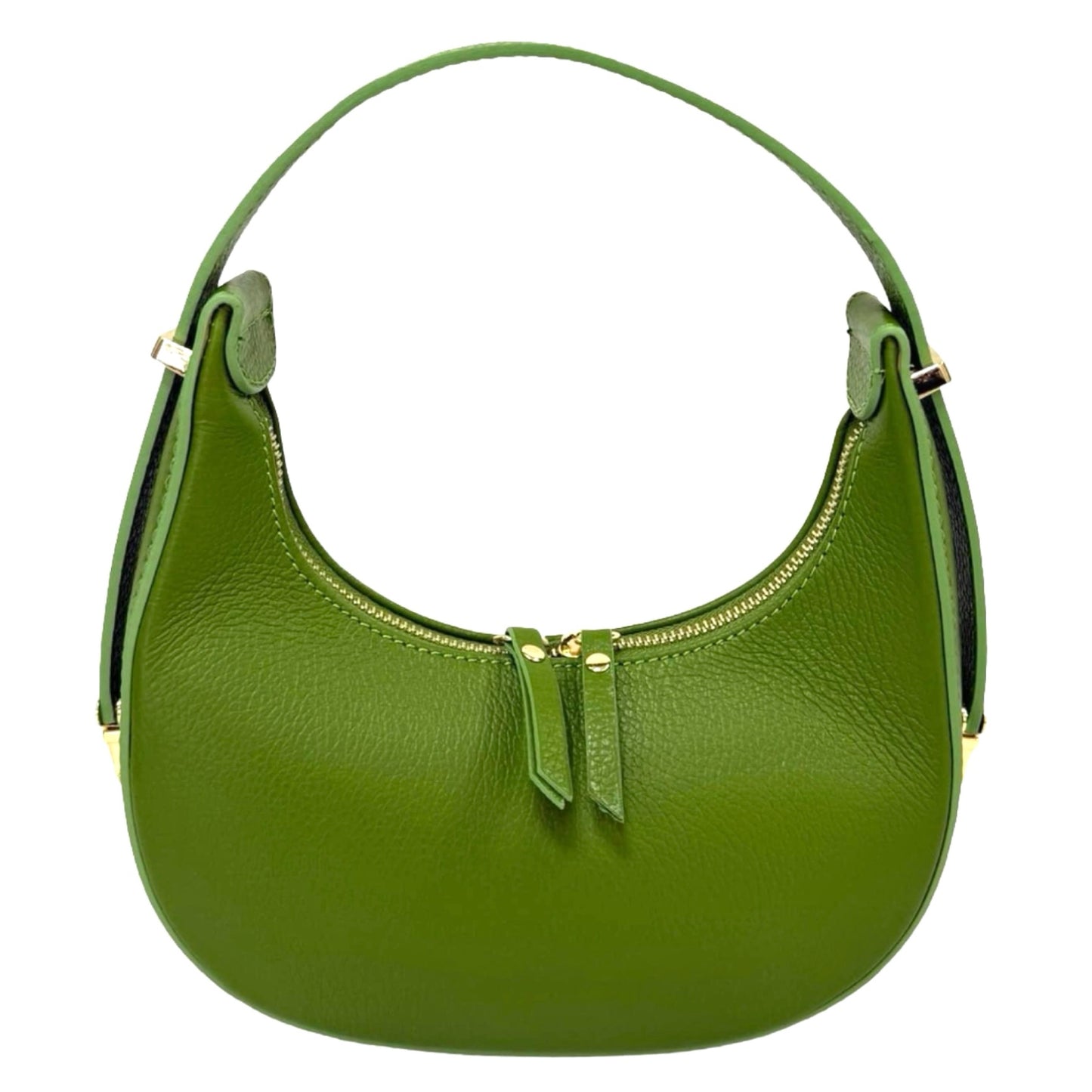 Modarno Borsetta Moon vera pelle con manico regolabile in lunghezza 23x7x12 cm