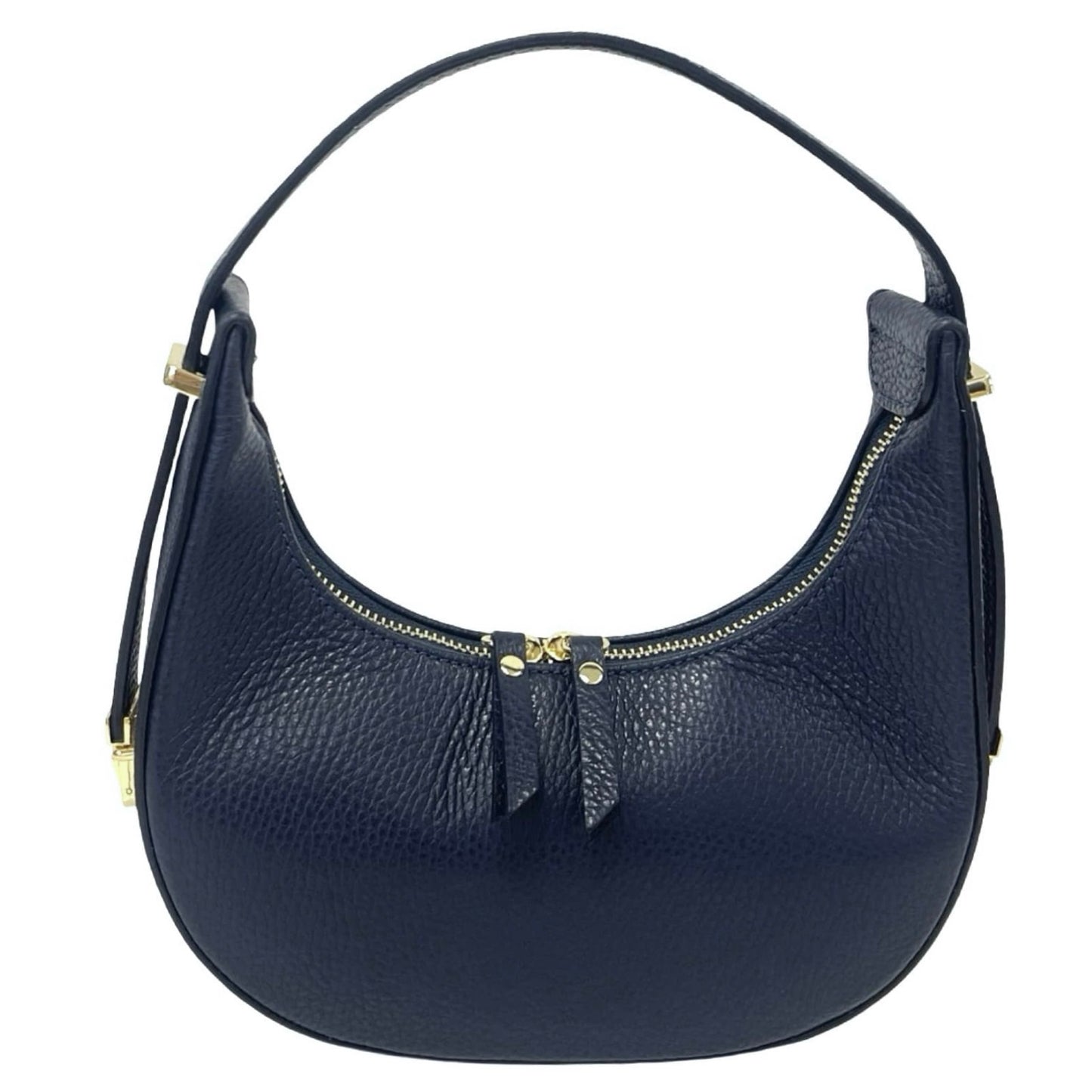 Modarno Borsetta Moon vera pelle con manico regolabile in lunghezza 23x7x12 cm