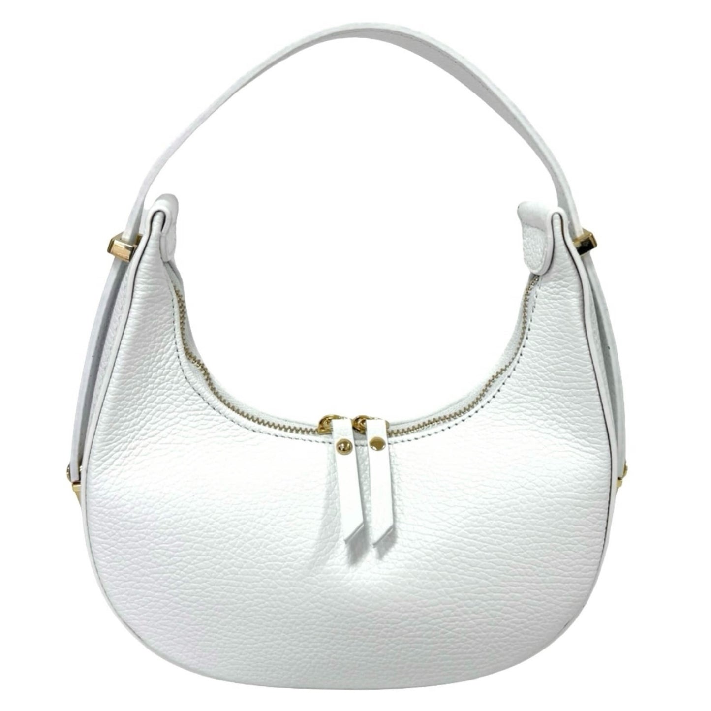 Modarno Borsetta Moon vera pelle con manico regolabile in lunghezza 23x7x12 cm