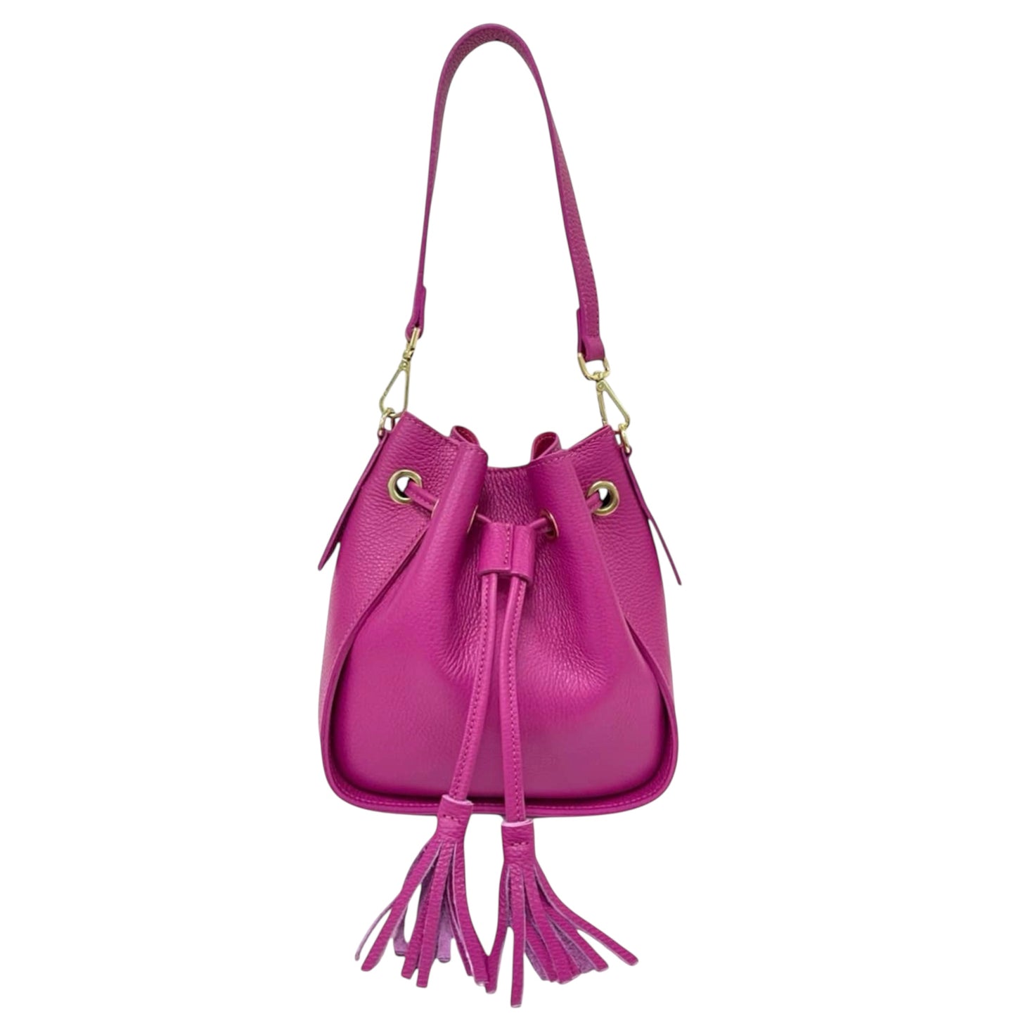 Modarno Borsetta Secchiello vera pelle 21x11x23 cm