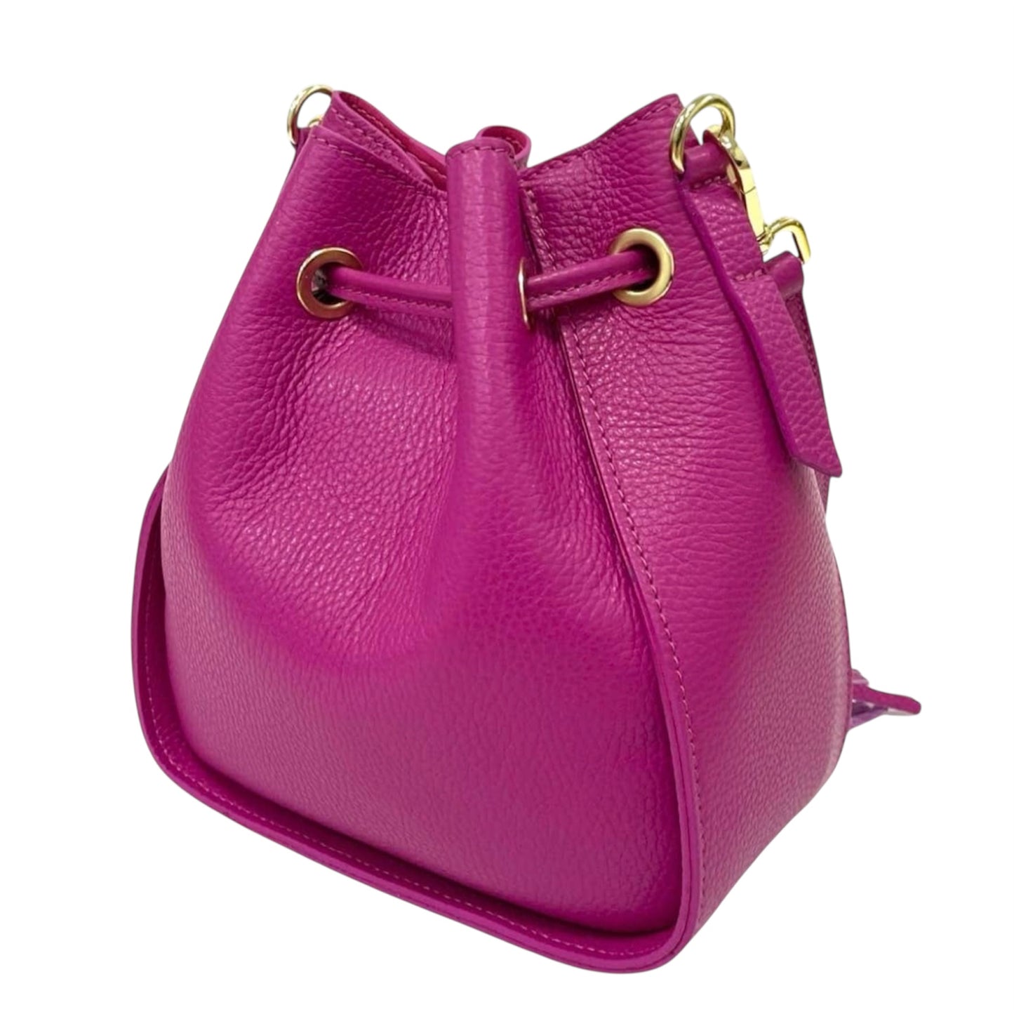 Modarno Borsetta Secchiello vera pelle 21x11x23 cm