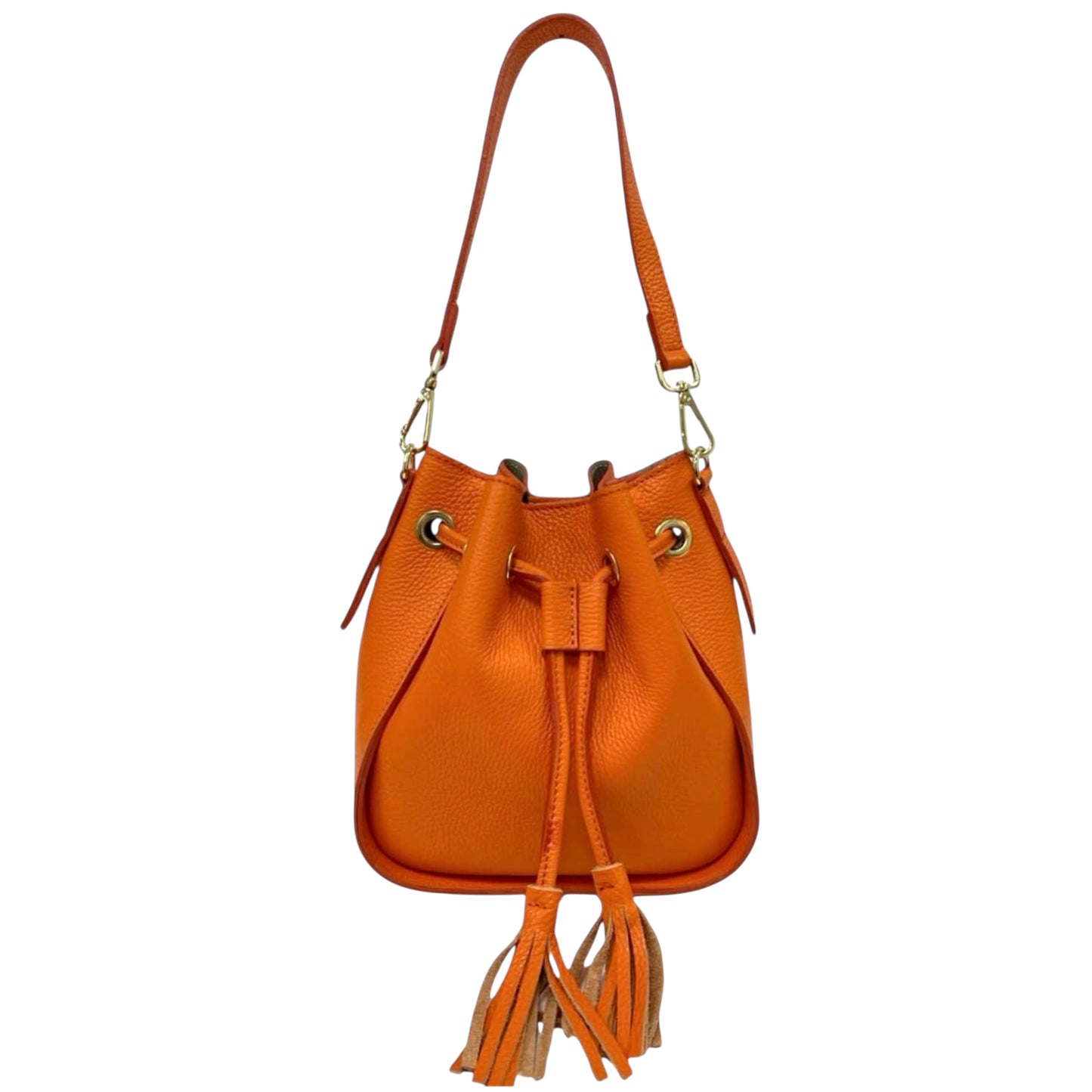 Modarno Borsetta Secchiello vera pelle 21x11x23 cm
