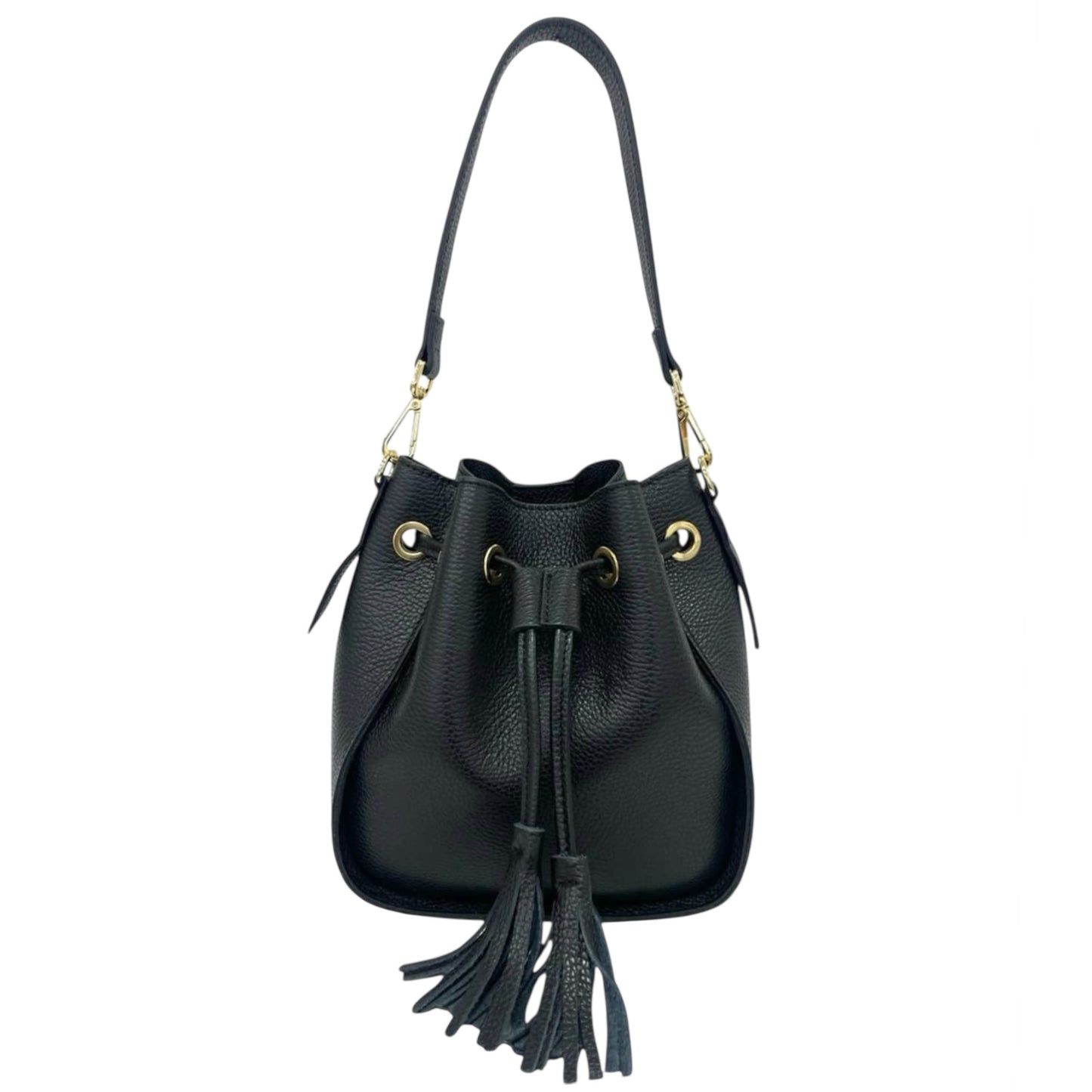 Modarno Borsetta Secchiello vera pelle 21x11x23 cm