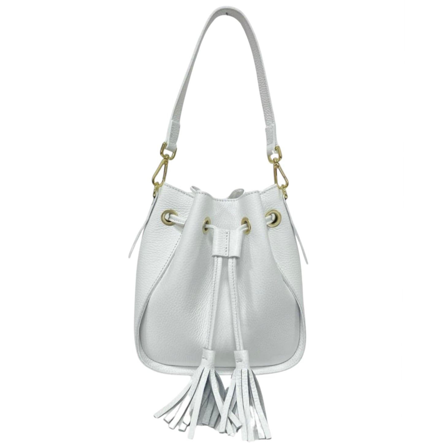 Modarno Borsetta Secchiello vera pelle 21x11x23 cm