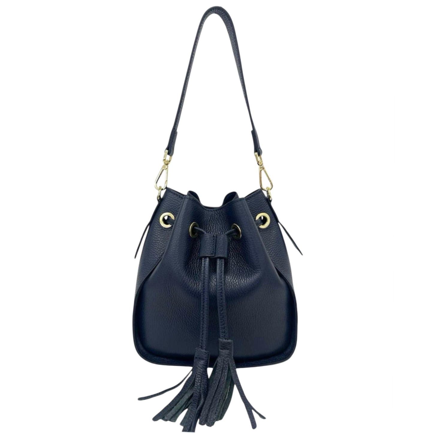 Modarno Borsetta Secchiello vera pelle 21x11x23 cm