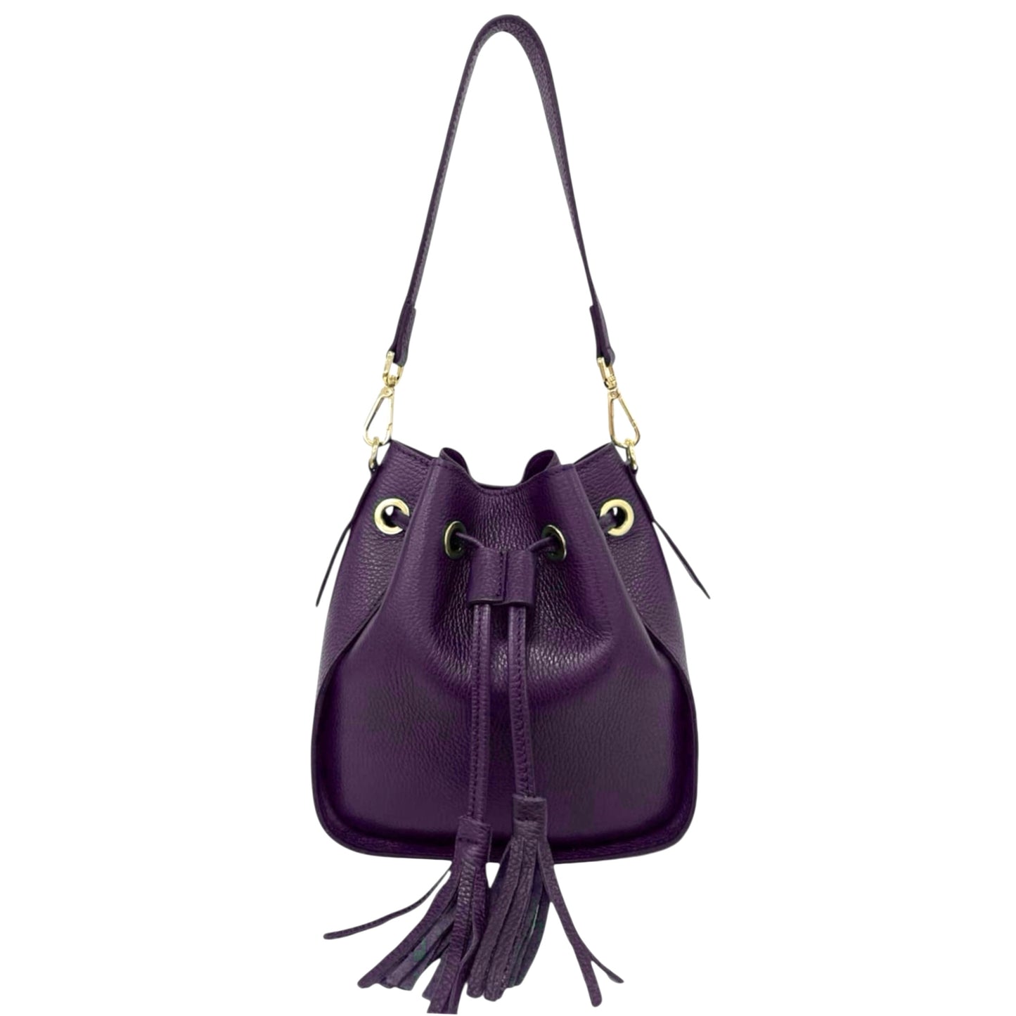 Modarno Borsetta Secchiello vera pelle 21x11x23 cm