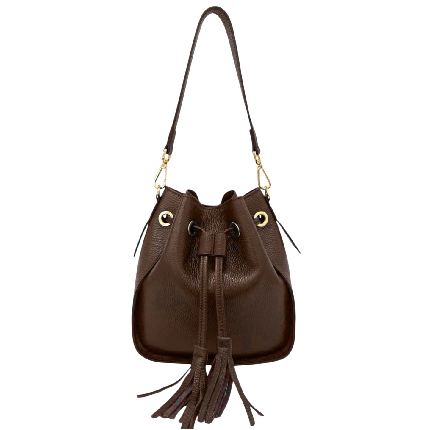 Modarno Borsetta Secchiello vera pelle 21x11x23 cm