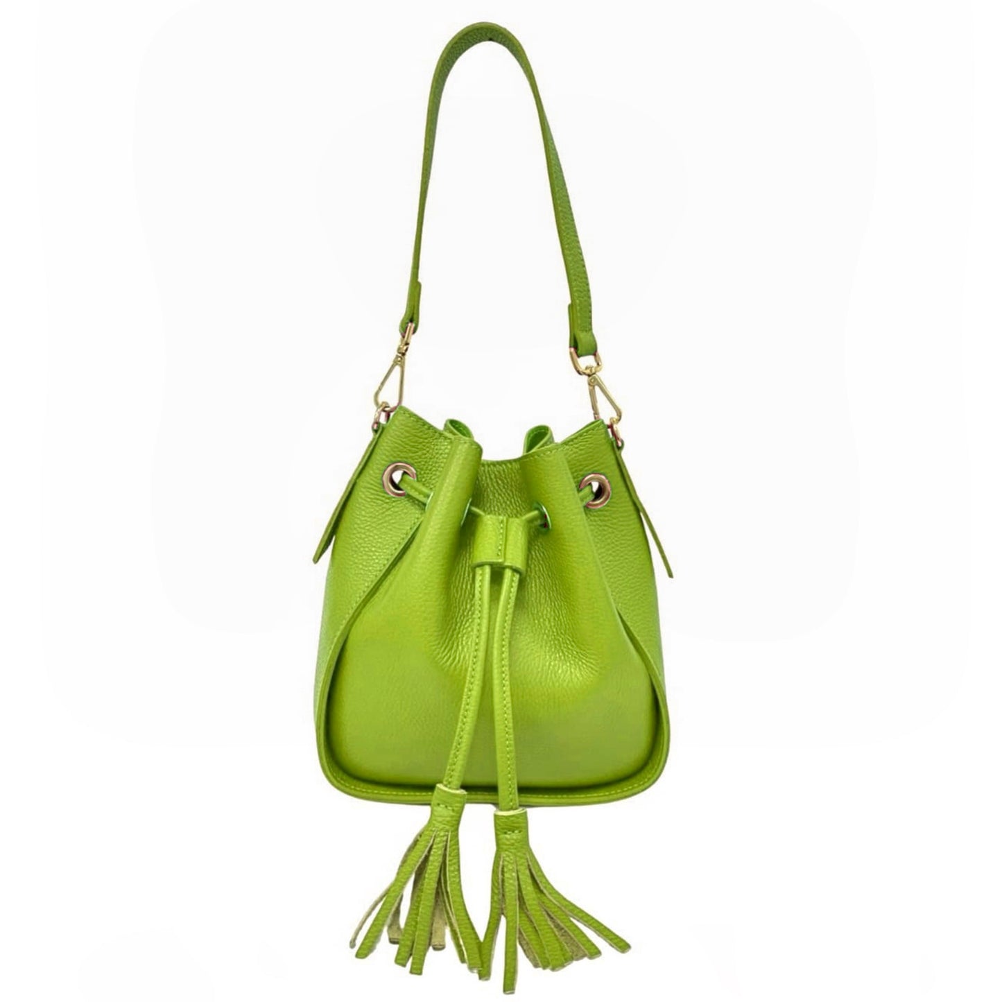 Modarno Borsetta Secchiello vera pelle 21x11x23 cm