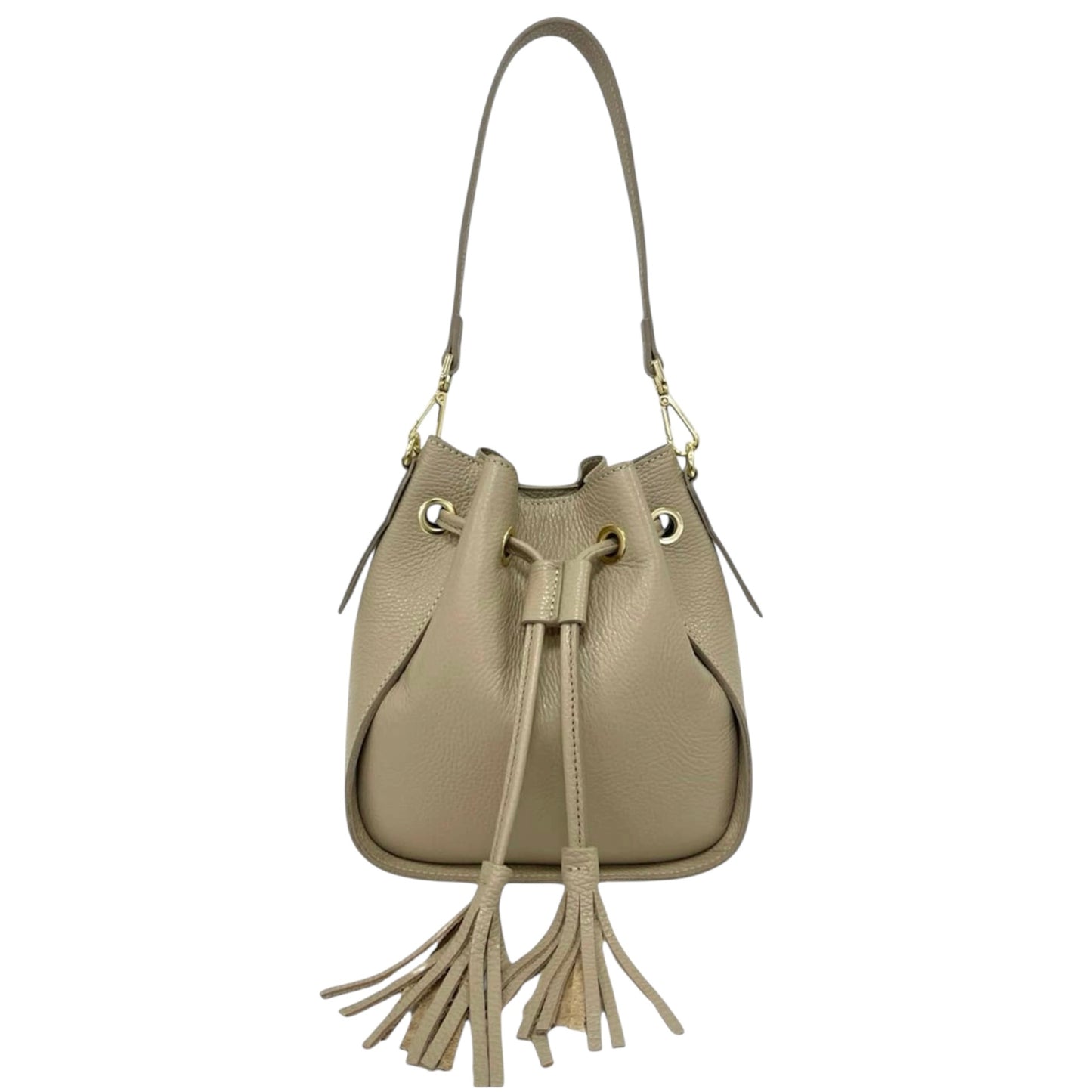 Modarno Borsetta Secchiello vera pelle 21x11x23 cm