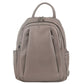 Modarno Zaino Donna in vera pelle multi tasche  35x12x25 cm