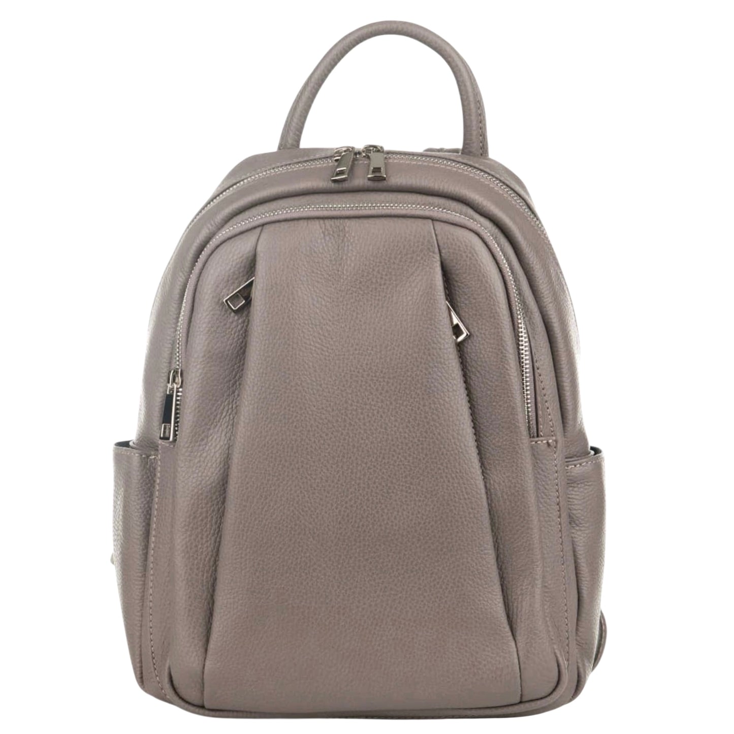 Modarno Zaino Donna in vera pelle multi tasche  35x12x25 cm