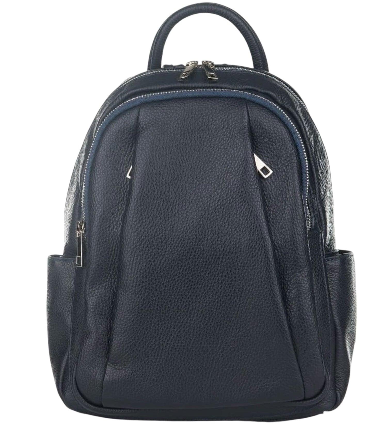 Modarno Zaino Donna in vera pelle multi tasche  35x12x25 cm