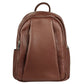 Modarno Zaino Donna in vera pelle multi tasche  35x12x25 cm