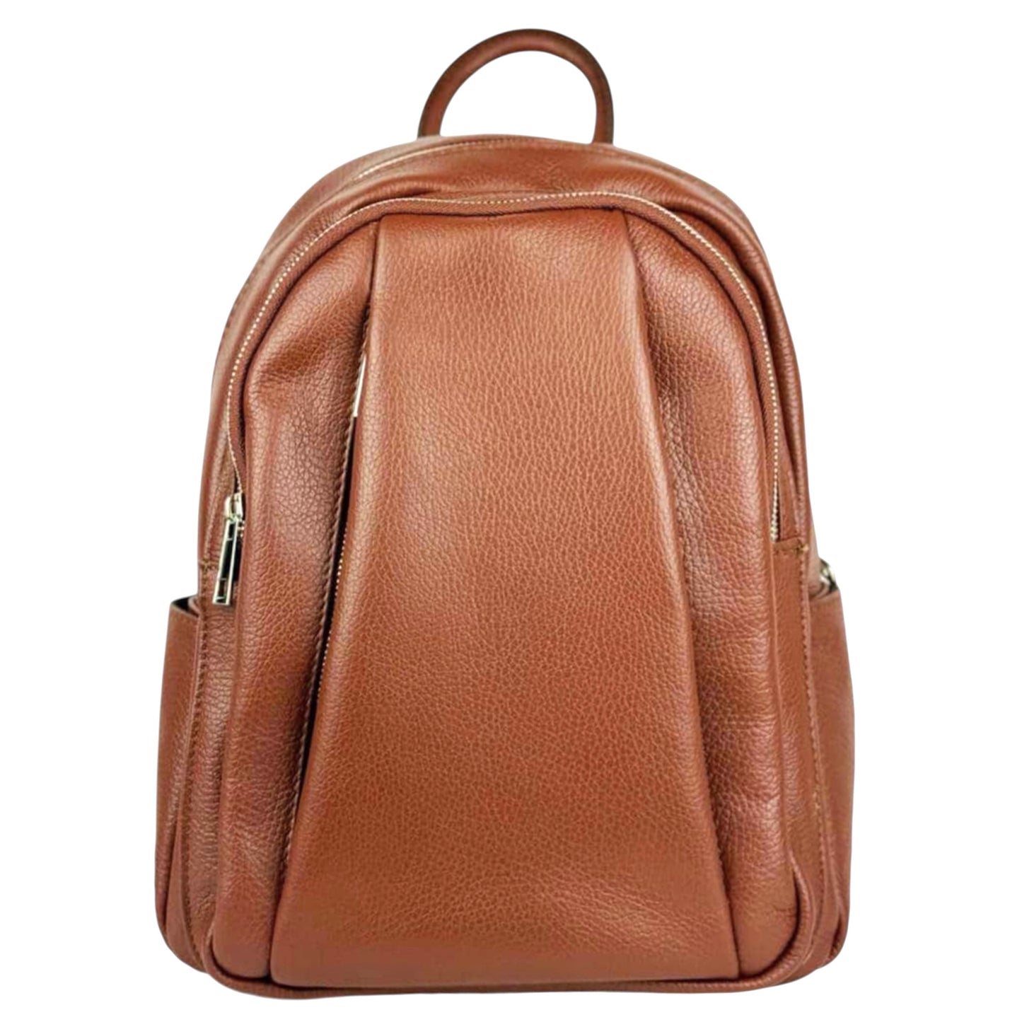 Modarno Zaino Donna in vera pelle multi tasche  35x12x25 cm