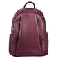 Modarno Zaino Donna in vera pelle multi tasche  35x12x25 cm