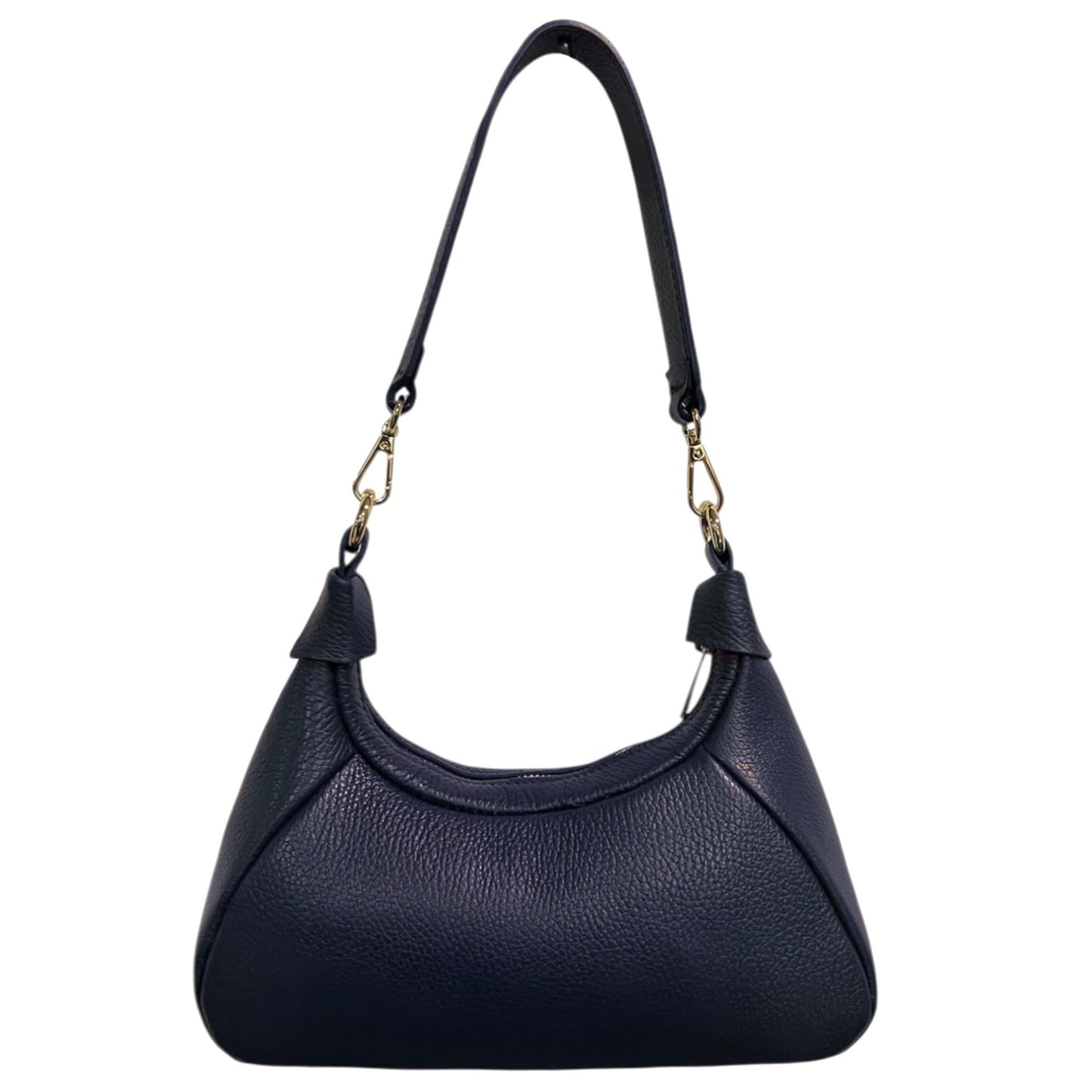 Modarno Borsetta a mano/tracolla BIBI in vera pelle 26x8x13cm