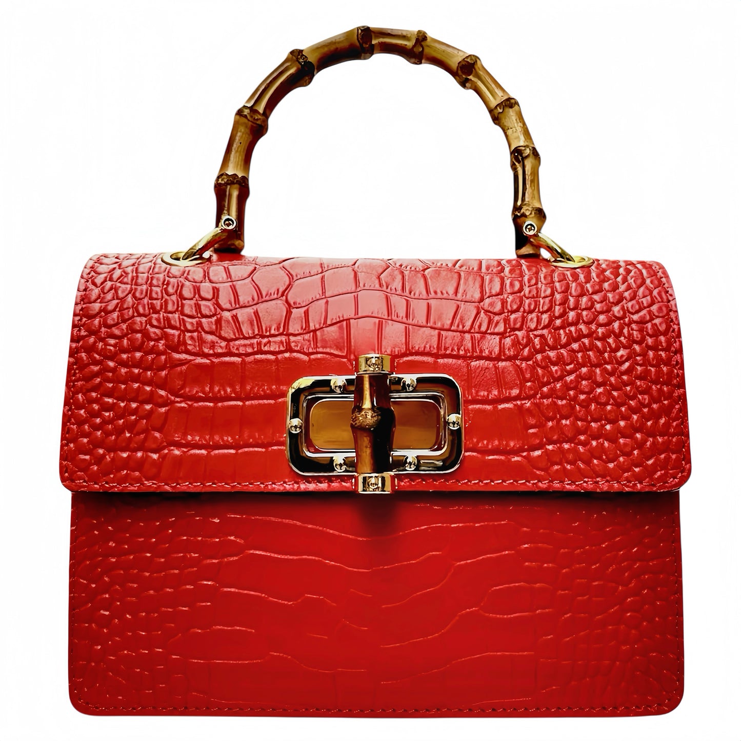 Modarno Borsa a mano fantasia Cocco 22x7x17 cm