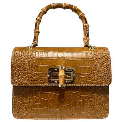 Modarno Borsa a mano fantasia Cocco 22x7x17 cm