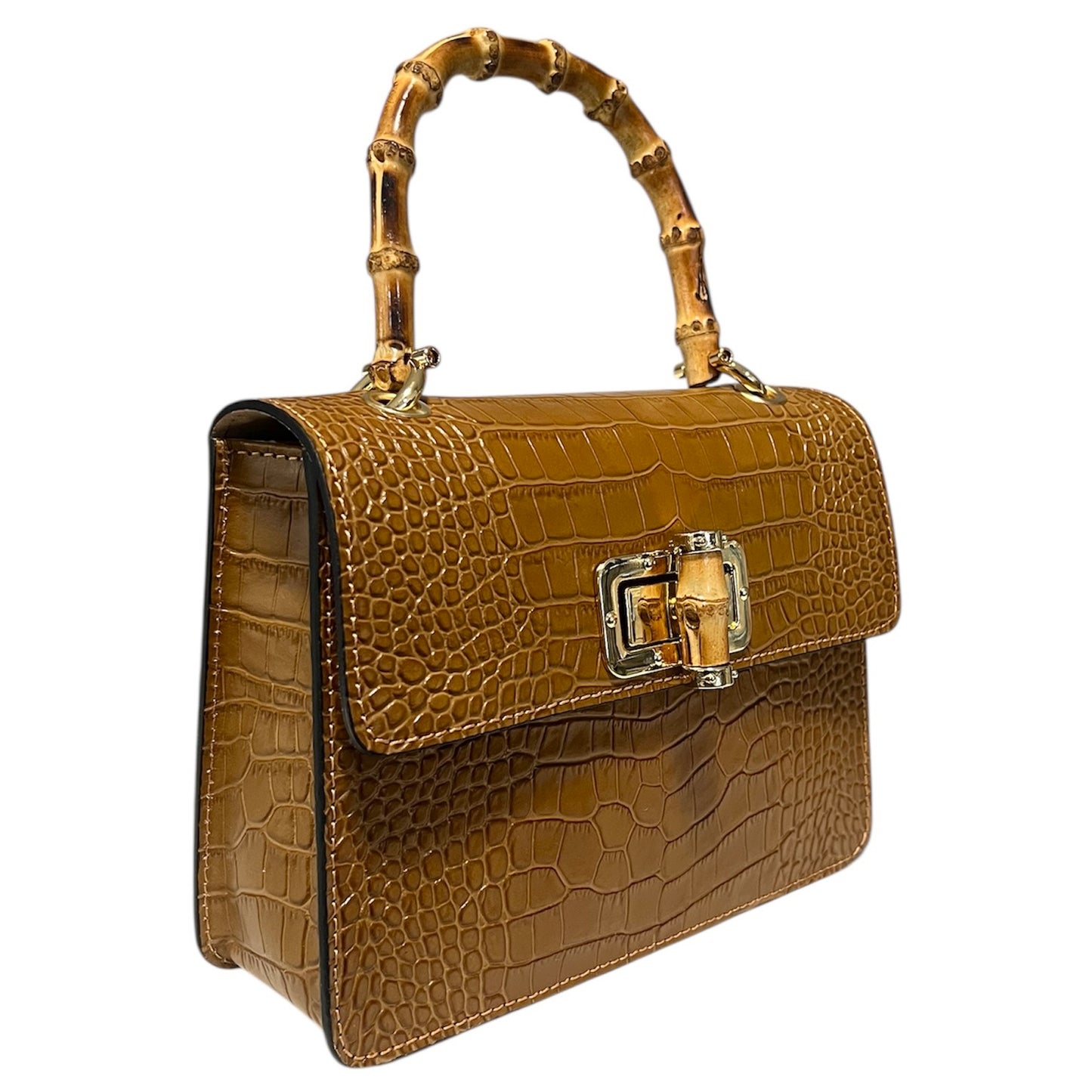 Modarno Borsa a mano fantasia Cocco 22x7x17 cm