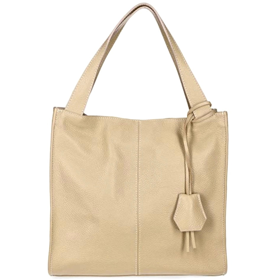 Modarno Shoulder Bag Borsa a Spalla da Donna in Vera Pelle 34x10x31 Cm