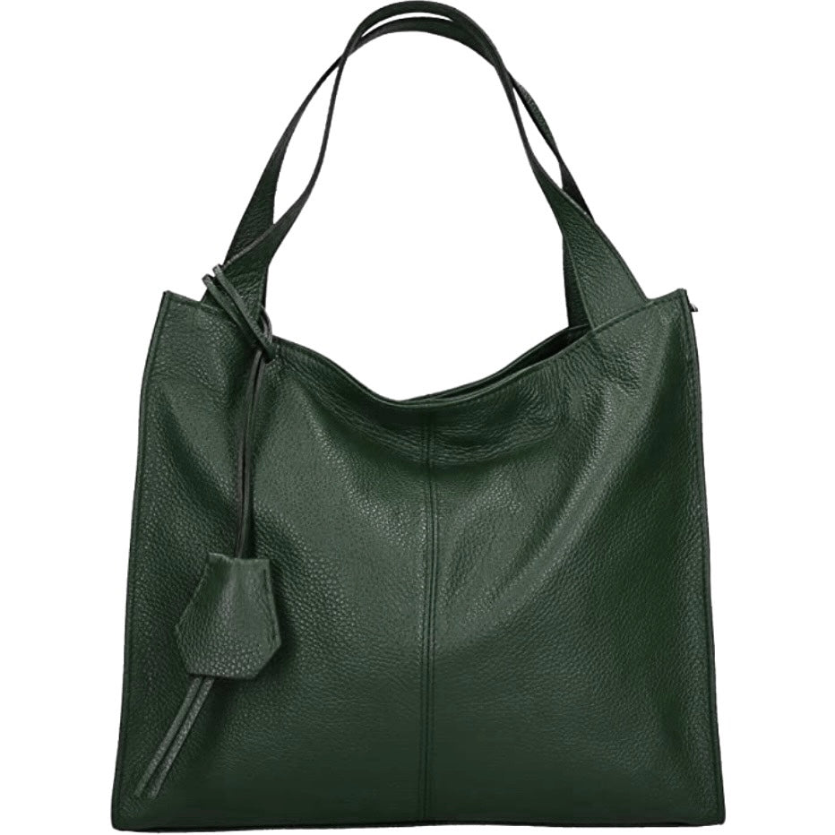 Modarno Shoulder Bag Borsa a Spalla da Donna in Vera Pelle 34x10x31 Cm