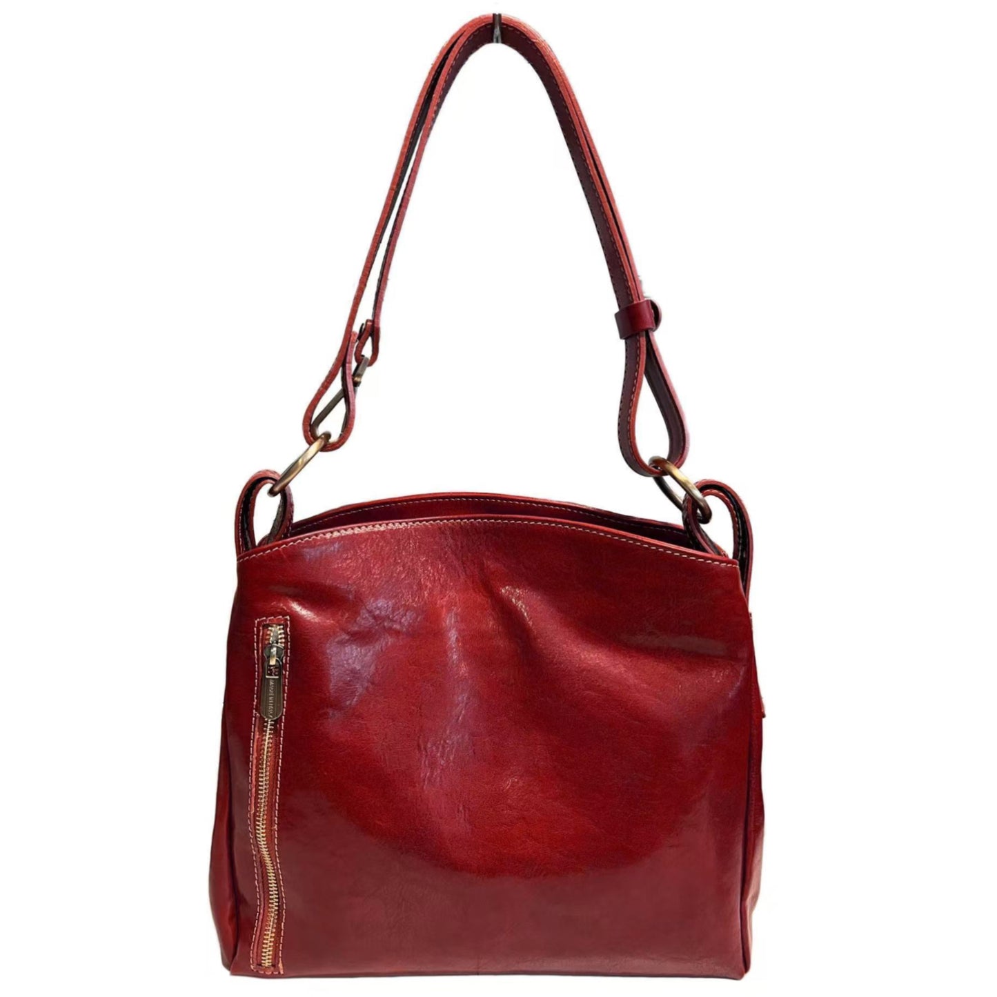 Modarno HoboBag Donna Vintage Realizzata a Mano – Pratica Borsa a Tracolla Donna Made in Italy