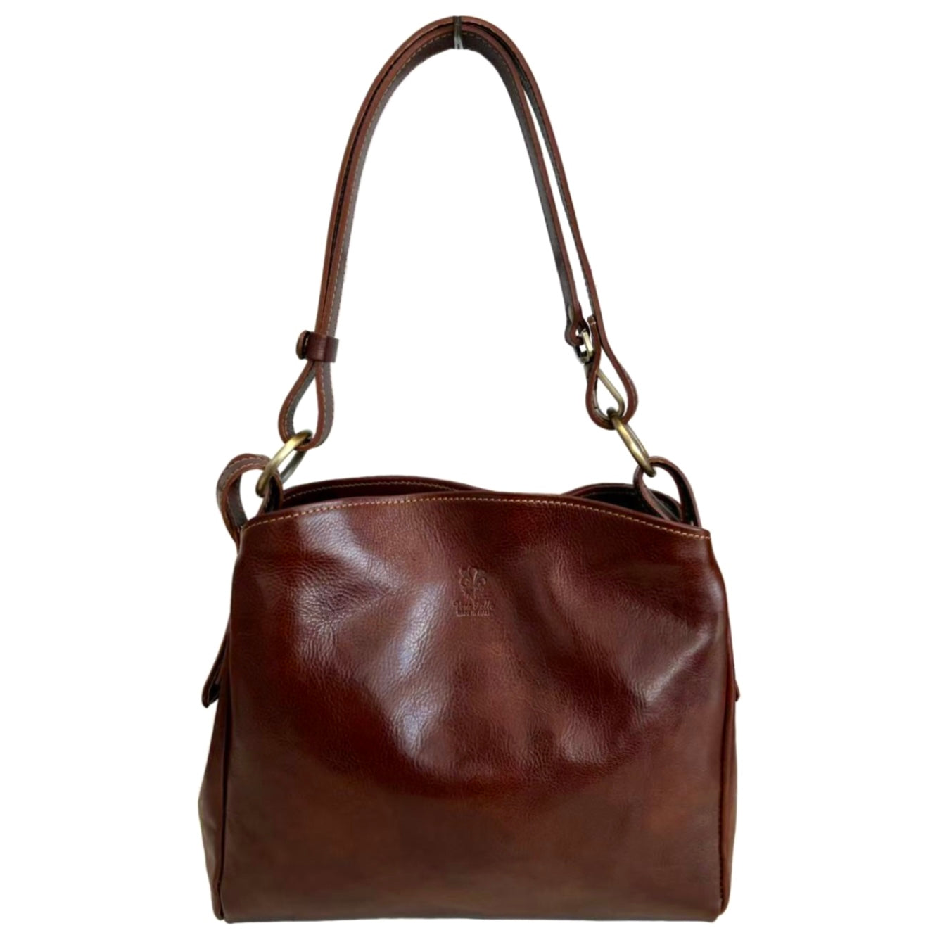 Modarno HoboBag Donna Vintage Realizzata a Mano – Pratica Borsa a Tracolla Donna Made in Italy