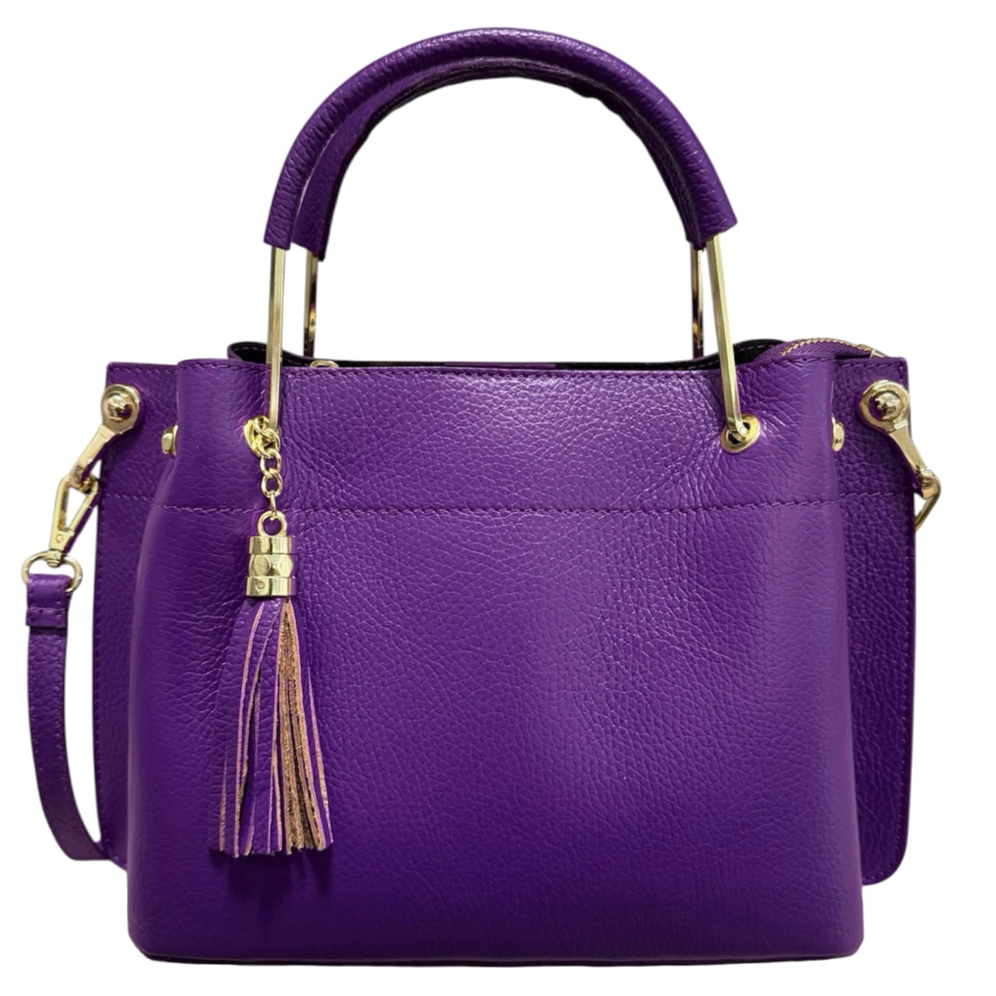 Modarno Borsa donna Secchiello piccola Eva in vera pelle 26x13x21 cm